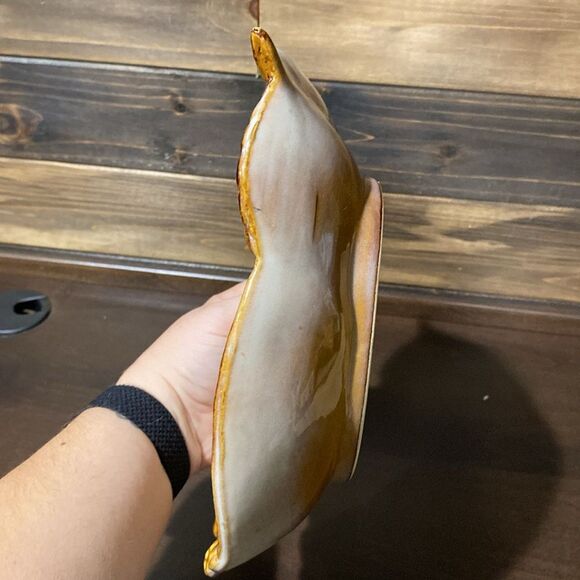 222 Fifth Earthenware Perched Owl Catch All Bowl Dish - Picture 4 of 8